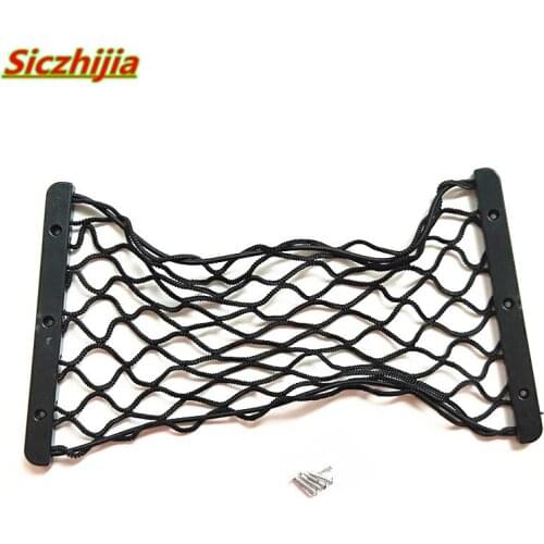 Car trunk storage bag seat elastic mesh net storage bag with screws for Honda CRV Accord Odeysey Crosstour FIT Jazz City Civic