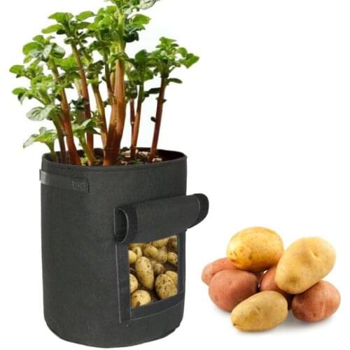 Plant Growth Bag home garden Potato greenhouse Vegetable Planting Bag Moisturizing jardin Vertical Garden Grow Bag Seedling Pot
