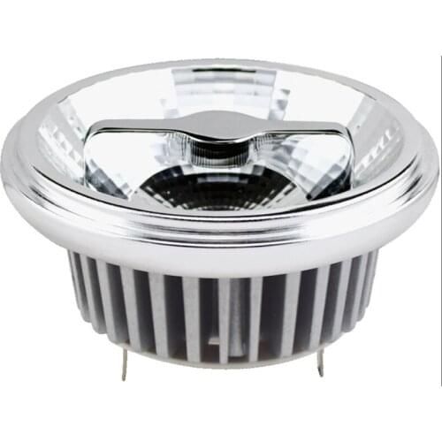 Dimmable LED AR111 Recessed Spotlight Lamp 12W G53 ES111 Aluminum Dowlight AC220-240V DC36V For Retail Showroom, Display Hallway