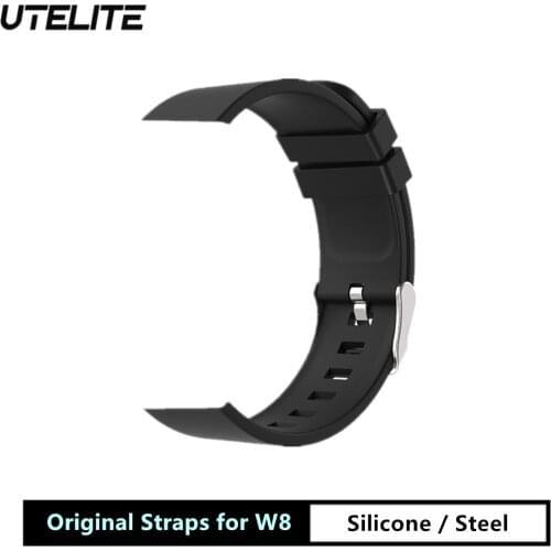 UTELITE Original W8 Smart Watch Strap 100% Original Strap for W8 Wristband Belt Sport Fitness Bracelet Accessories