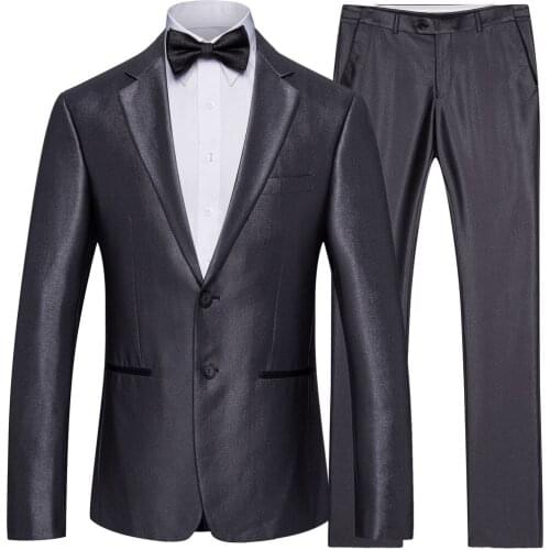 XF005 New 2019 Clothes Mens 2 piece suit business suit groomsman groom wedding Smart causal mens suits