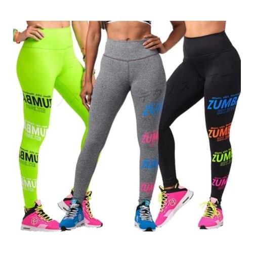 Zunbafitness ZW wear zin Womens trousers sports zumba lothes capri legging dance wear yago leggginggs bottom P1273