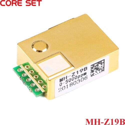 1PCS module MH-Z19B infrared co2 sensor for co2 monitor MH-Z19B 0-5000ppm best quality
