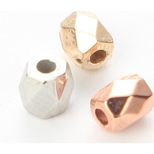 300pcs 4mm 4 Colors CCB Plastic Square Seed Beads For Jewelry Making DIY Bulk Loose Spacer Beads Bracelet DIY Findings Handmade