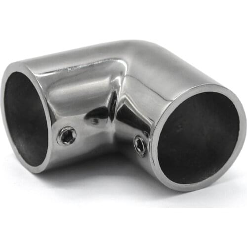 4pcs Stainless steel Hand Rail Fitting 90 degree elbow 1 "25mm tube