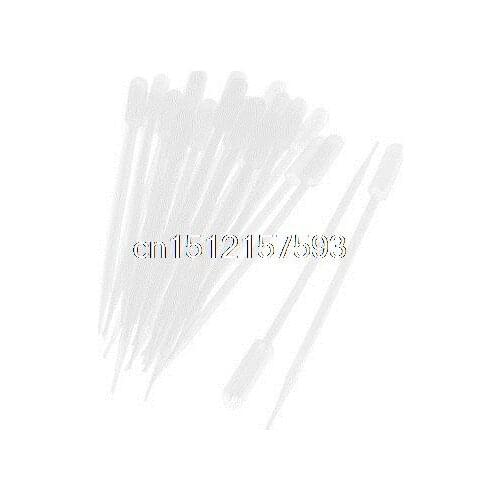 50Pcs 8ml Clear Plastic Liquid Transfer Pipettes Droppers for Chemistry Lab