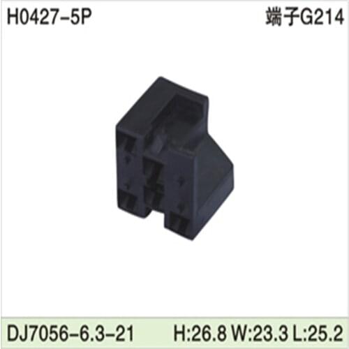 Free shipping 500pcs DJ7056-6.3-21 5Pin 6.3mm AMP Car Electrical Wire Connectors for VW,BMW,Audi,Toyota,NISSAN AND other