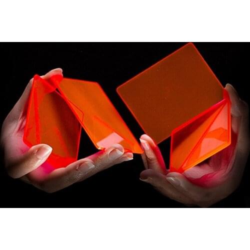 Pieces of Cardistry 8Pcs/bag Colorful blocks Practice flower cut Playing Card Magic Prop Magia Tricks Magician Loves Poker 3