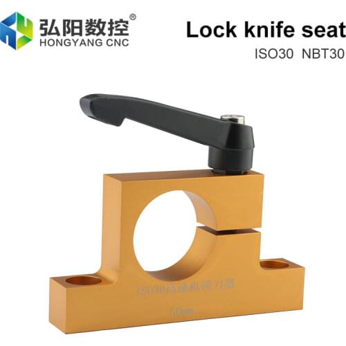 BT30 ISO30 Tool Holder Keyway Lock Seat Knife Handle CNC Machining Center Tool Holder Tool Holder Locking Device