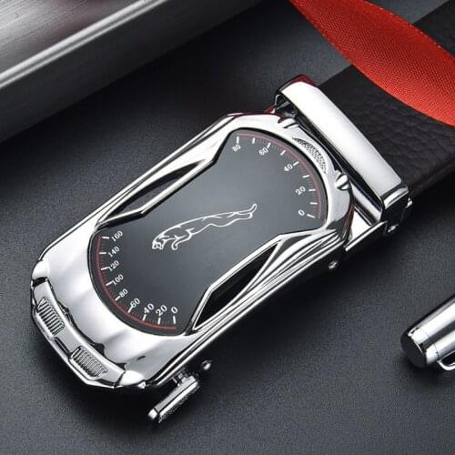 Luxury brand Designer Genuine Leather Waist Belts for Men Male High Quality Metal Alloy Automatic Buckle Strap Belts Cummerbunds