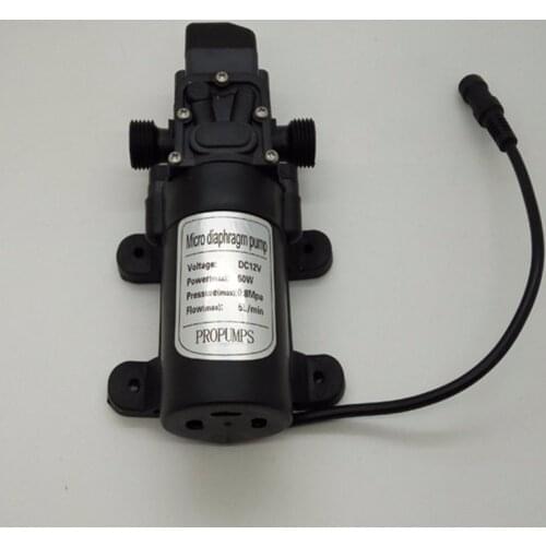 E021 12V Misting Pump 160PSI High Pressure Booster Diaphragm Water Pump Sprayer