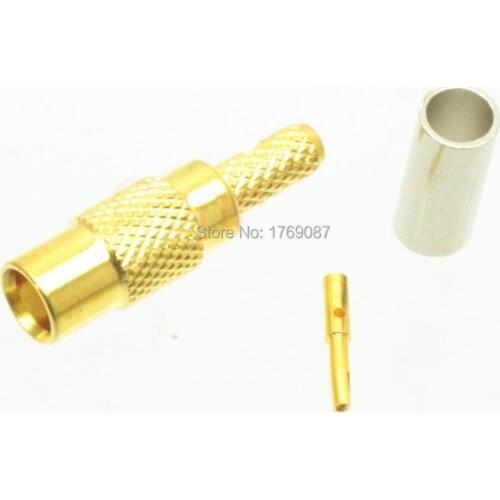 10PCS MCX Female Jack Crimp RG174 RG316 LMR100 RF Connectors