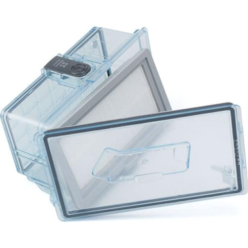 Vacuum Cleaner Dust Box Include Hepa Filter for Weissgauff Robowash Robot Vacuum Cleaner Parts Dustbin Replacement Kit