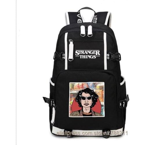 Stranger Things school bag Men womens backpack student school bag Notebook backpack Daily backpack
