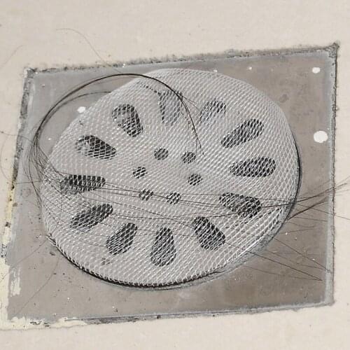 Bathroom toilet floor drain filter 100 Pack Toilet sewer water cut bag Water bag hair filter