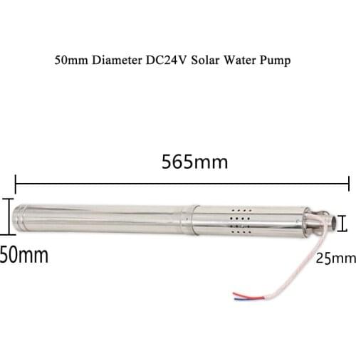 50mm diameter 2 inch solar irrigation pump solar pump 24v deep well for well mini submersible solar pump for irrigation