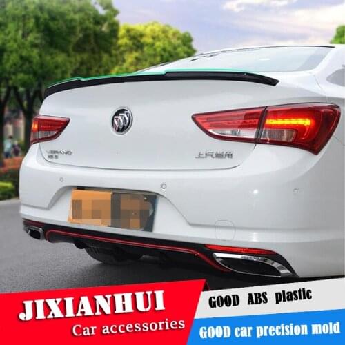 For Insignia Spoiler 2017-2019 Opel Insignia Spoiler ACK ABS plastic Material Car Rear Wing Color Rear Spoiler