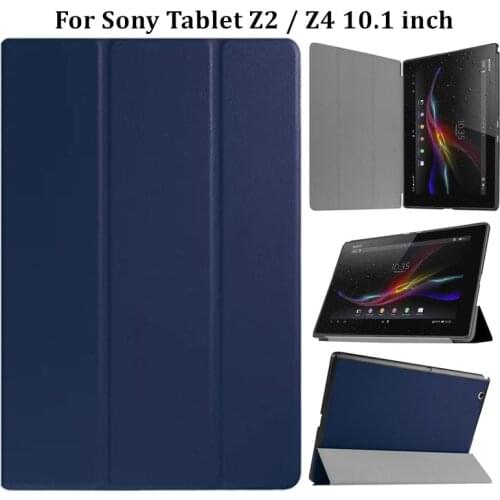 Smart Cover Case for Sony Xperia Z4 Tablet SGP712 10 1 inch Stand Flip Protective Cover for Funda Sony Z2 Z4 Tablet Case