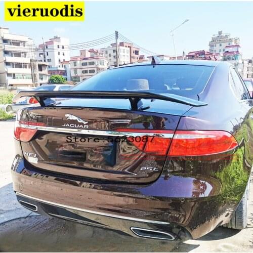 General Purpose Car Styling ABS Material and Surface Carbon Fiber Rear Spoiler for Jaguar XE XF Universal Car Spoiler
