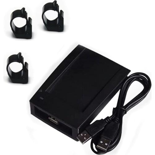 Free shipping 125-134.2KHz HI-TAG S256 RFID Writer ISO 11784/85 Pet Ear Tag Pigeon Ring ID for English software + SDK