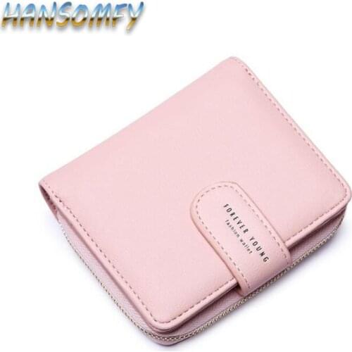 Women Small Wallet Cute Coin Purse Hasp Card Holder Womens Wallets and Short Female Purse Woman Famous Brand Money Bag CY-41