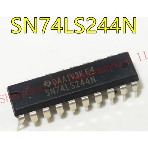 1pcs/lot Logic SN74LS244N 74LS244N 74LS244 HD74LS244P DIP20 new original In Stock