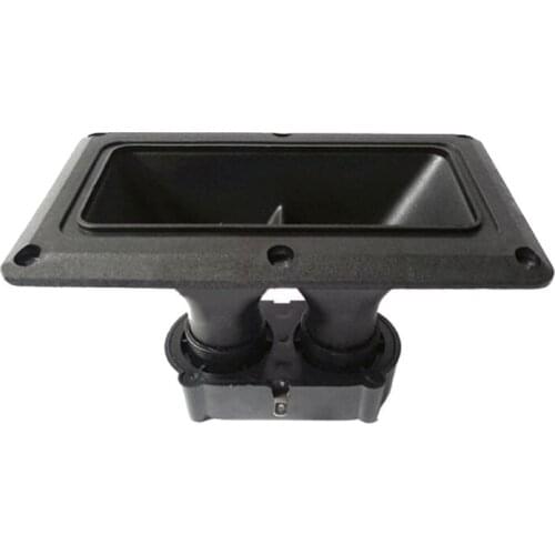 150W Dual Piezo Tweeters Horn Piezoelectric Speaker Buzzer Treble Piezo Head Driver for Home Subwoofer Stage Loudspeaker 270B