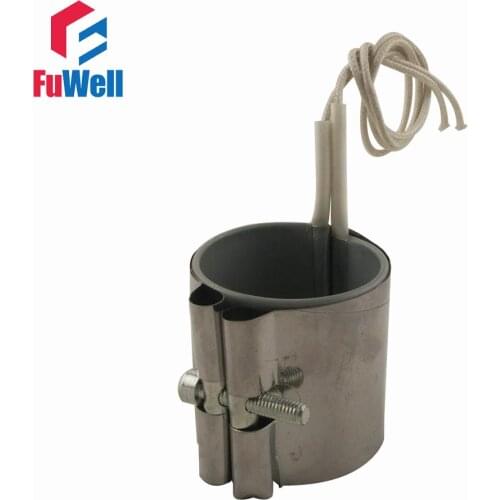 50mm x 35mm Mica Band Heater 220V 170W Stainless Steel Heating Element for Injection Machine