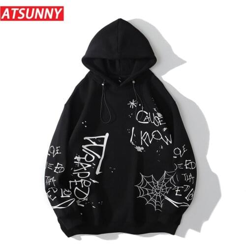 Мужские толстовки с принтом ATSUNNY SINCE 2021 China At AliExpress