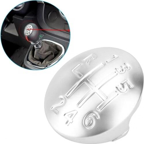 Car Manual Gear Shift Knob Cap Cover 6 Speed Fit for RENAULT CLIO SCENIC MEGANE II Gear Knob Cover Plastic Accessories