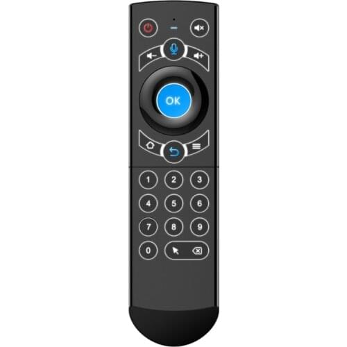 Backlit Voice Search Wireless Air Mouse IR Learning 2.4G Smart Remote Control Q7 for TV BOX VS G21 PRO G30S