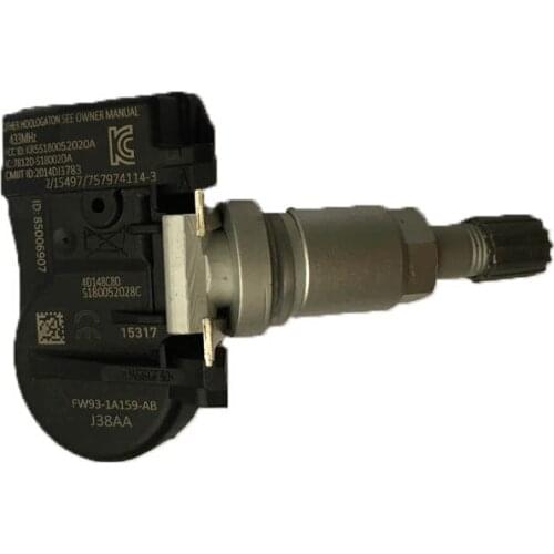 FW931A159AB LR066378 433MHZ Tire Pressure Monitor Sensor For LANDROVER RANGE ROVER JAGUAR
