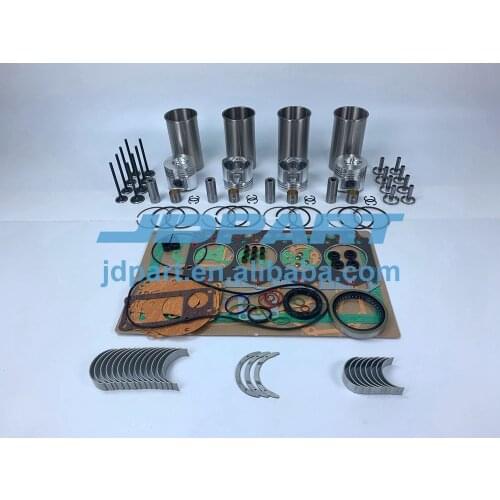 B3.3 Rebuild Kit With Valves Engine Bearings Cylinder Liner Piston Rings Full Gasket Kit For Cummins