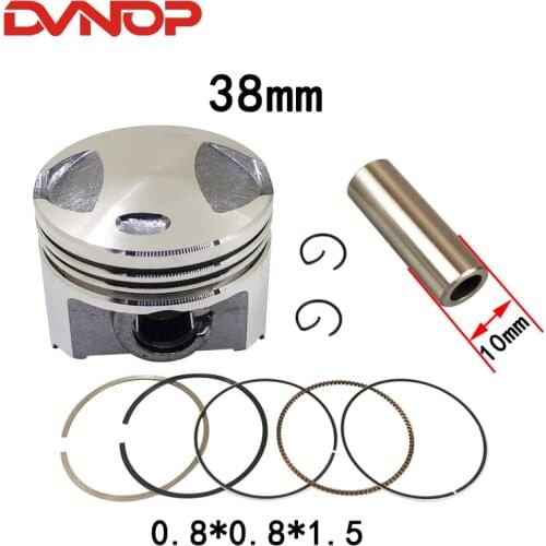 38mm Piston Rings Kit For Honda DIO50 AF54 AF55 AF56 AF57 AF61 AF62 Z4 50 NPS50 Zoomer CHF50