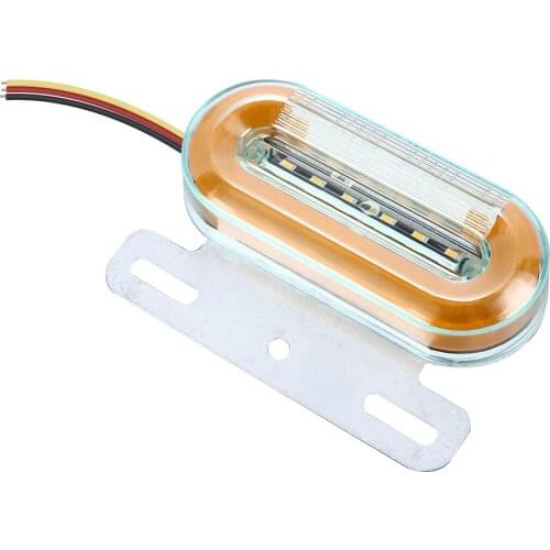 Marker light Warning Light Side lamp 12LED DC24V waterproof truck trailer Pickup Huang Guang Accessories NEW 2020