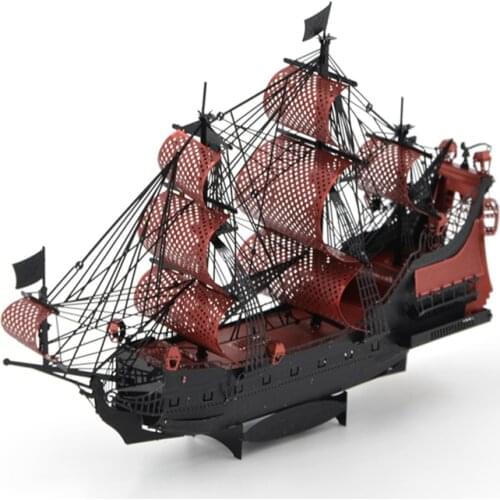 Metlhead Figure Toy Queen Anne Titanic Metal Puzzle DIY Models 3D Laser Cut Jigsaw Toys Gift Adult Jigsaw Toys