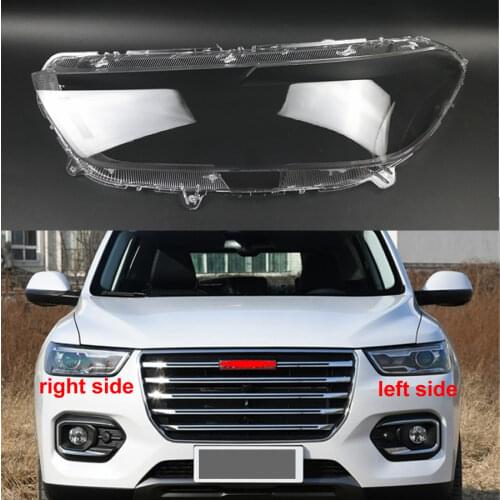 For Great Wall Haval H6 2017 2018 2019 Red label Front Headlamps Cover Glass Transparent Lampshade Headlight Shell