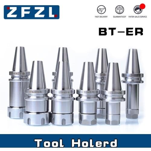 High Precision BT-ER tool holder BT30 40 ER11 16 20 25 32 40-70 80 100L Spindle knife shank for CNC machining center