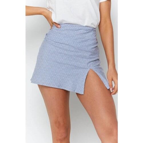 Woman Skirts Summer Party Cocktail Wrap Split Mini High Waist Casual Soft vadim mini skirt ropa mujer короткие женские юбки y2k