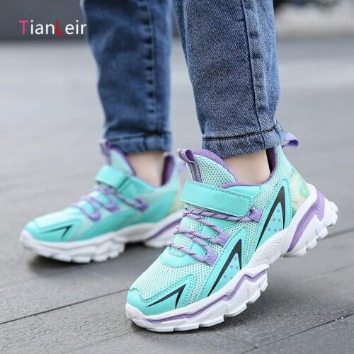 2021 Autumn Kids Shoes Breathable Mesh Kids Sneakers For Girls Shoes Fashion Comfortable Children Shoes Girls Chaussure Enfant