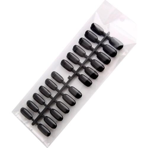 5Pcs/Pack Flat Fake Nail Chart False Nails Showing Shelf Practice Nail Art Tips DIY Polish Display Practice Tool