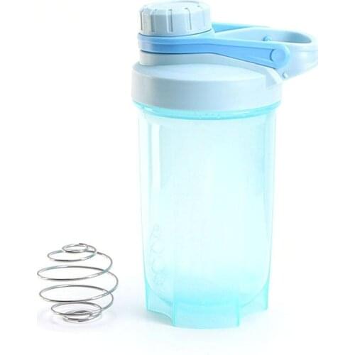 500ML Milkshake Protein Powder Shaker Water Bottle Sports Kettle Hidro Flask Drinkware Drink Cup BPA Free Kitchen Shake Bottles