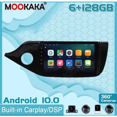 6+128GB Android For KIA CEED Car 360 HD Auto Surround View Camera Car Multimedia Player Stereo Radio GPS Navigtion