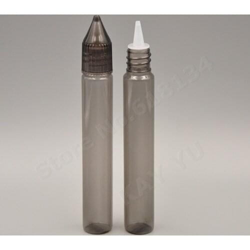 Fast shipping 5000pcs black dropper bottle 15ml liquid bottle with thin tip and screw top