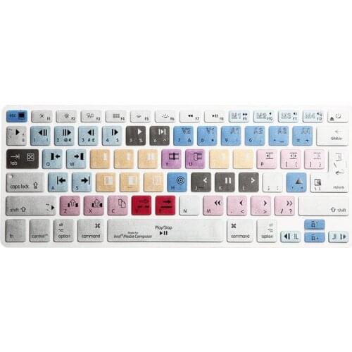 Keyboard Cover Avid Media Composer Shortcut Printed Cover for MacBook Air Pro Retina 13" 15" 17" iMac Wireless & MacBooks