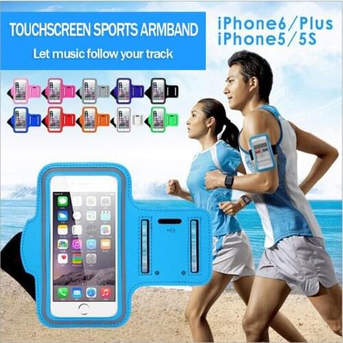 Fitness phone case For IPhone 6 6s 7 7plus accessories fitness Waterproof Pounch Fitness Men Women Running Accessories