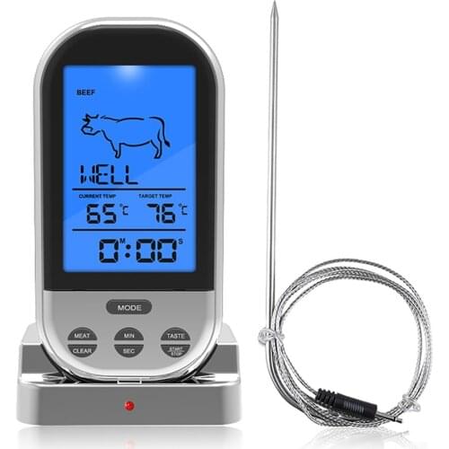 Беспроводные термометры для мяса FOXSUR China At AliExpress