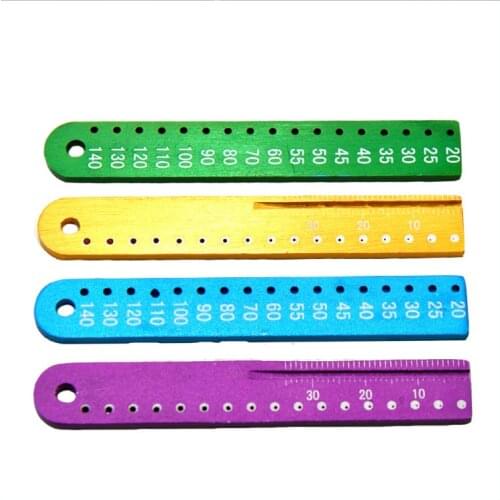 Good Quality 2016 Dental New Endodontic Span Measure Scale Gutta Percha Point Ruler
