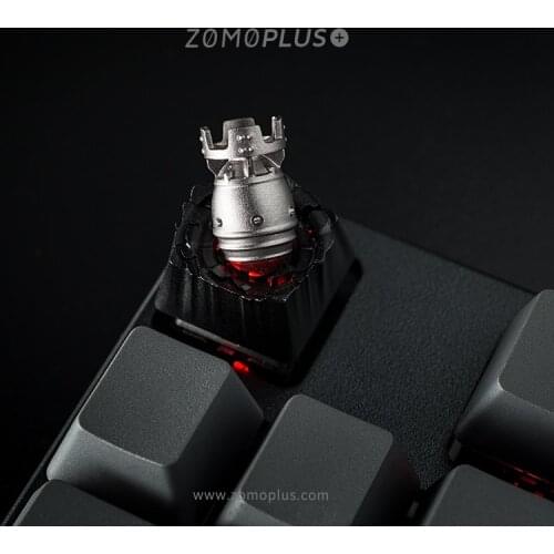 Keycap mechanical keyboard key cap original design, Magnetic attraction missile Modeling aluminum alloy keycaps MX axis,M04