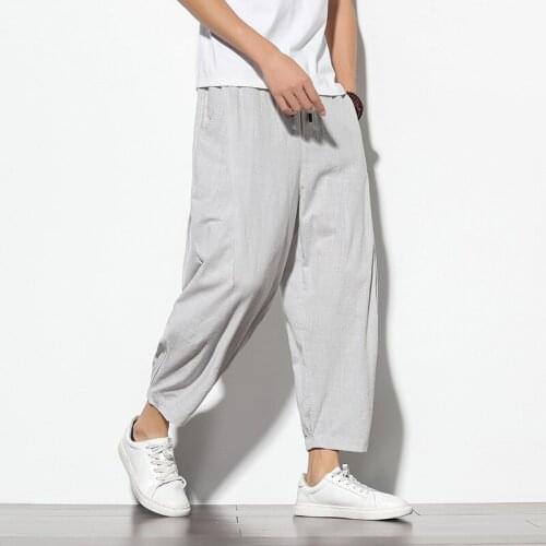 Overalls Loose Joggers Pants Mens Casual Pants Men Vintage Fashion Streetwear Harem Trousers Plus Size 5XL vendors clothing